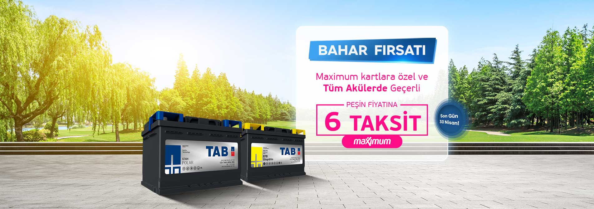 Tab Baykal İş Bankası 6 Taksit Kampanyası